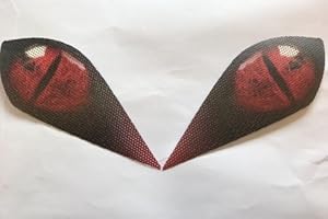 AMR RACING yamaha raptor 700 yfz 450 350 yfz450 quad fari adesivi grafici occhi