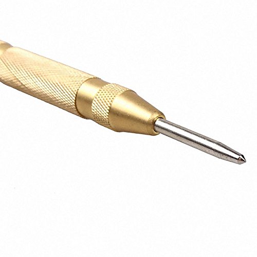 muitobom 12,7 cm geladen Markieren Beginnend Löcher Werkzeug Automatische Center Pin Punch Strike Spring - 8