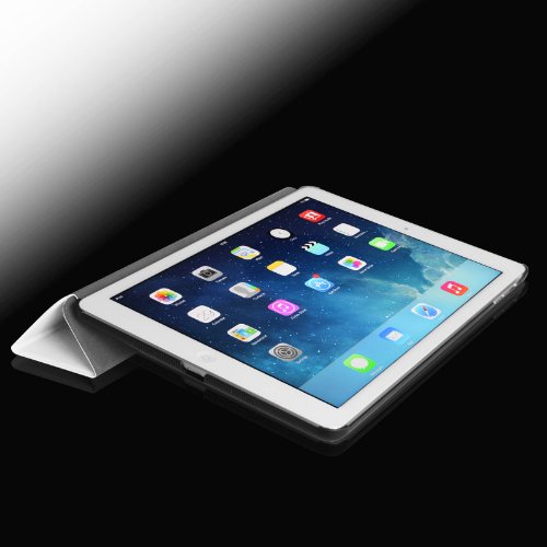 Fintie Apple iPad mini 1 / 2 / 3 Hülle – Smart Shell Case Schutzhülle Tasche Etui- Slim Lightweight Cover Auto Schlaf / Wach, Standfunktion für iPad mini 3 / 2 / 1, Weiß - 9