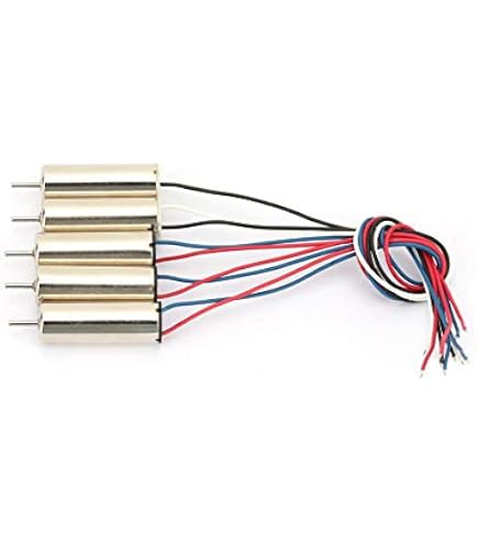 4 Moteurs Pour Drones E88, E525, E99, P1, Etc. - Avant/arrière - 7mm Diamètre - Fil 134mm