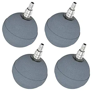 Pawfly 2 inch Air Stone Ball Shape Bubbler for Fish Tank Aquarium Hydroponics - 4 Pack