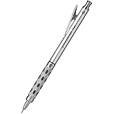 Pentel GraphGear 1000 0.5 Mm Mechanical Drafting Pencil | Metal Clip With Retractable Mechanism | Dual Metal & Rubber Grip | 