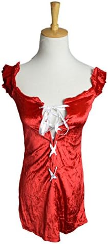 Christmas Sexy Ladies Mrs Santa Claus Costume Suit Womens Fancy Dress Party (Design 9)