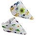 Set Of 2 Baby Cute Bandana Drool Bibs Unisex Cotton ( Elephant & Car )
