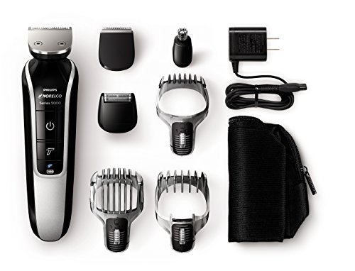 Philips QG3364/49 Norelco Multigroom 5100 Grooming Kit (7 Attachments)
