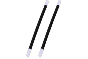 WeddHuis 2 Magic Wand Magic Wand Black Plastic Magic Wand Magic Wand Children Safe Injury Not Hands Extendable Science Fiction Mystery Type Children's Toy