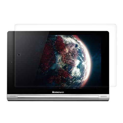 3in1 Set: kwmobile Hülle für Lenovo Yoga Tablet 10 – Tabletcover Slim Case Tablet Schutzhülle – Smart Cover Tabletcase Schwarz + Folie, kristallklar + Stylus, Schwarz - 9