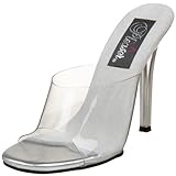  Fabulicious GALA-01, Damen Sandalen, Transparent (Clr Lucite), 37 EU (4 Damen UK)