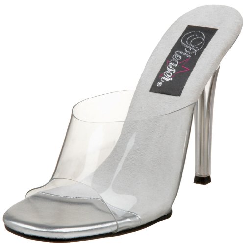Pleaser Gala01/C/M - Sandalias para Mujer, Color Transparent (Clear), Talla 36