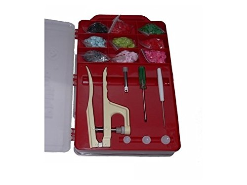 BabySnaps Koffer mit Zange, Werkzeuge + 300 Snaps inkl. Sterne und Herzen