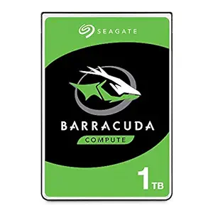 Seagate 1TB BarraCuda SATA 6Gb/s 128MB Cache 2.5-Inch 7mm Internal Hard Drive (ST1000LM048)