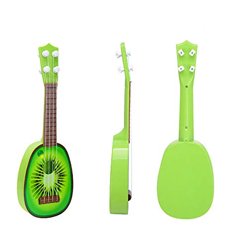 TOPmountain Fruit Ukulele - Children Learn Guitar Ukulele,Mini Fruit Can Play Musical Instrument Toy