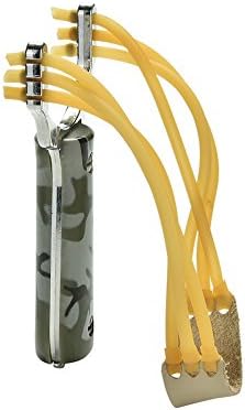 Precision Professional Stone Steel Sport Slingshot Catapult Slingshot, GAMO Effect Lining Spinner with Plastic Handle
