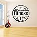 Produktbild Tier GYM Entfernen Vinyl Dekorative Wandaufkleber Fitness Mann Aufkleber Fitness Center Schlafzimmer Dekoration Kunst Poster 57x57CM
