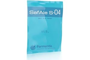 Cocinista Levadura para Cerveza SafAle S-04 - Pack de 5 x 11,5 g