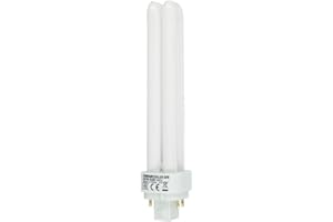 Osram Dulux D/E Lot de 10 ampoules fluorescentes compactes à économie d'énergie 26 W 4 broches G24q-3 Couleur 830 Blanc chaud