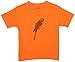 DKNY Unisex Baby Unisex Parrot Print Short Sleeve Tee 6-12 Months Tangerine