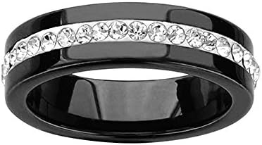So Chic Joyas     Stainless Steel    White Cubic Zirconia