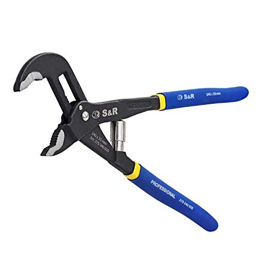 S&R Pince Multiprise Automatique Professionnelle (240 x 35 mm)