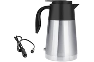 TOTMOX 24V Auto/LKW Reise elektrische Wasserkocher tragbare Elektroauto Reise Thermosflasche