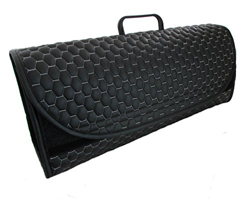 TEXMAR LTDCar Van Truck Honeycomb Leather Boot Bag Tidy Organiser Fits all Models