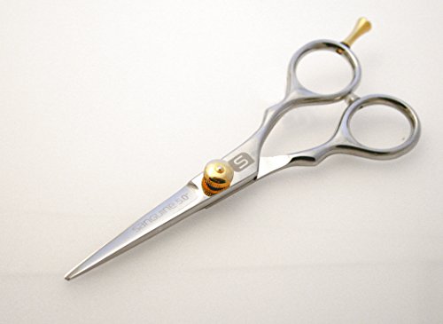 Tijeras profesionales del bigote, tijeras de la barba que afilan, extremadamente sostenido. (13cm) + Estuche