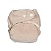 P 'tits So Bamboo Nappy with Insert Pebble White