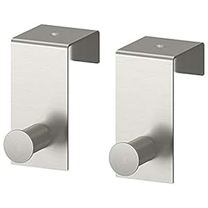 KES 2 Teilige Türhaken Kleiderhaken Badezimmerhaken Edelstahl, A8063S40