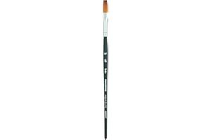 Princeton Aqua Elite NextGen Artist Brush, Series 4850 Synthetic Kolinsky Sable for Watercolor, Stroke, Size 1/4