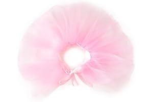 Hapihom Jupe tutu colorée pour animal de compagnie - Robe d'anniversaire mignonne - Fournitures pour animaux de compagnie - Pour chiens de petite, moyenne et grande taille - Rose - Taille S