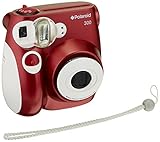Haga fotos instantáneas en color del tamaño de una tarjeta de visita. Flash automático en condiciones de luz baja. Ajuste automático