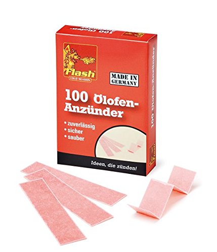 Preisvergleich Produktbild FLASH 100er Ölofenanzünder 10er Set