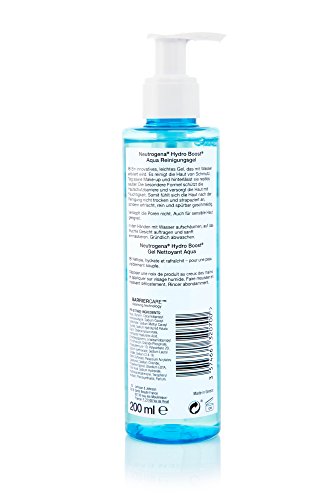 Neutrogena Hydro Boost Aqua Reinigungsgel, 2er Pack (2 x 200 ml) - 3