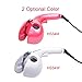 Ckeyin ® Mini Portable Super Quiet Automatic Hair Curler Hair Styling Tool (Rose)