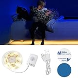 Lumière de Lit VDROL Bande LED Sensor de Mouvement Éclairage Lumière qui s'Allum