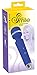 Produktbild Sweet Smile Rechargeable Wand - wiederaufladbarer Stimulator für Frauen und Paare, softer Vibrator mit 20 Vibrationsstufen, Massagestab, blau
