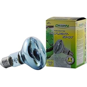 Dragon - Daylight Basking Spotstrahler 100w - Tageslichtlampe für Terrarien 35°