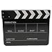 Produktbild H HILABEE AcrylicBlack/White Film Clapper Board Schiefer Professionelle Amateur TV Movie Maker 3mm Dicke Schwarz Farbe