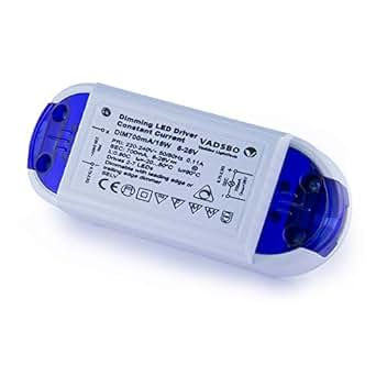 Dimmable LED Driver, Load 5–18W, Constant Current 700mA; Dimmbar LED
