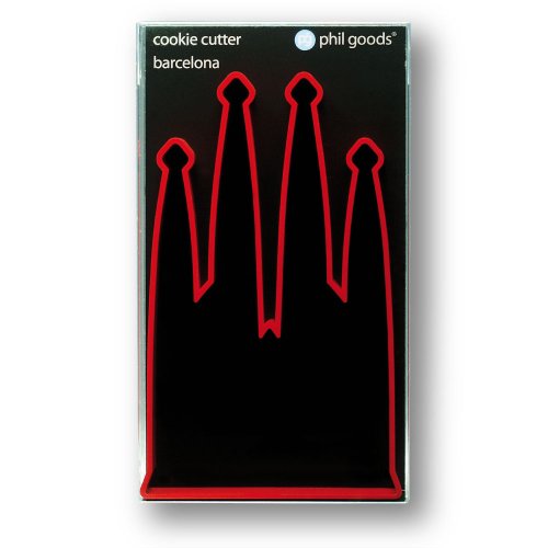 Barcelona Souvenir & Ausstechform in rot - 2