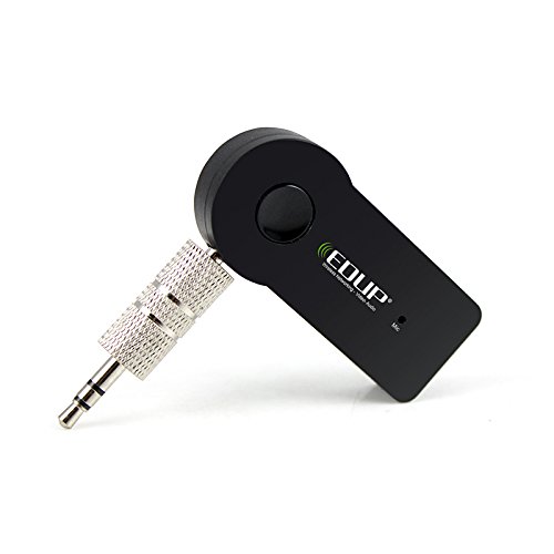 EDUP Adaptateur Voiture ep-b3511 Récepteur de Musique sans Fil Bluetooth Mains Libres, Noir