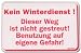 Produktbild Hinweisschild - Kein Winterdienst Dieser Weg ist nicht gestreut Benutzung auf eigene Gefahr - Winter Salz Streusalz Schild Warnschild Warnzeichen Arbeitssicherheit Türschild Tür Kunststoff Kunststoffschild Geschenk Geburtstag T-Shirt