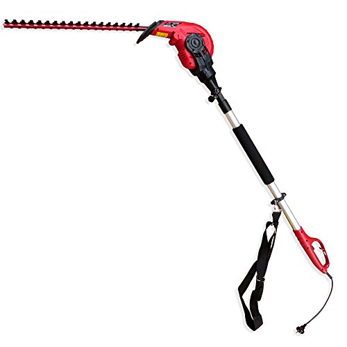 Teleskop Heckenschere Elektro 450W Hochentaster Hecken Trimmer 55cm - 4
