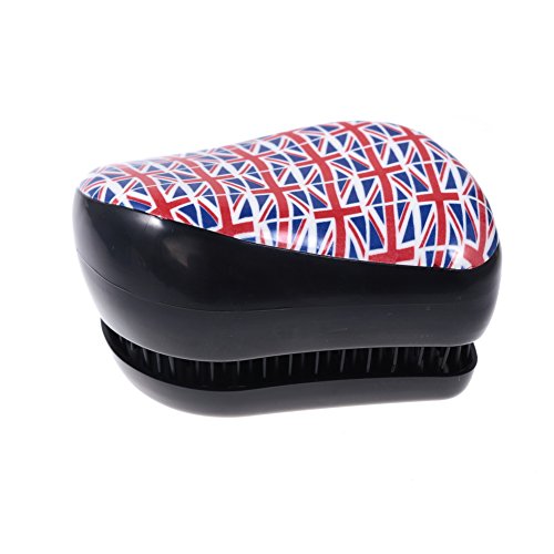 Well-Goal 1pcs Compact Styler Hair Brush With The Tatoo Of The National Flag Of The United Kingdom
