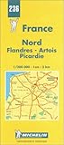 Image de Carte routière : Nord - Flandres - Artois - Picardie, N° 236