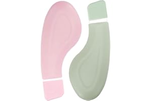 MOPZIJA 2PCS Outil pour Enlever les Points Noirs, Silicone pour le Nez Grattoir pour Points Noirs Spatule pour le Visage Nettoyage Profondeur Extracteur de Pores Doux et Sûr pour la Peau et le Nez