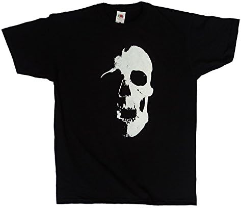 Skull Design, scarey Goth Rock Horror Halloween T Shirt, Men's or Unisex
