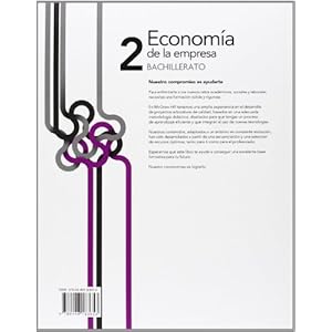 Economía de la empresa, 2 Bachillerato