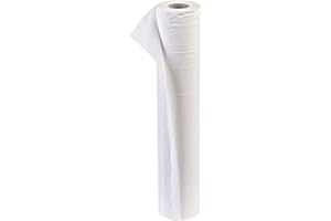 Straame Hygiene White Roll for Professional Use. Disposable & Easy to Set Up Sanitary Solution. Medical & Beauty Environments. 40 m Tear Off White Couch Roll, Individually Wrapped Paper Roll (3)