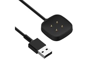 ZYWQ Charger for Fitbit Sense/Sense 2/Versa 3/Versa 4, Replacement Charging Cable Cord for Fitbit Sense/Sense 2/Versa 3/Versa 4 Smart Watch [1m/3.3